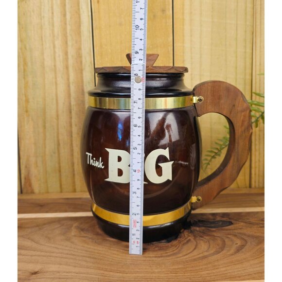 Vintage Siesta Ware "Think Big" Cookie Jar - Picture 2 of 10